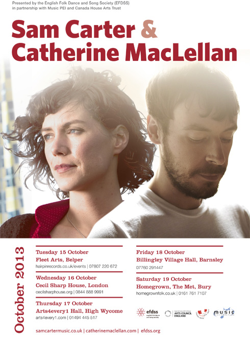 Sam and Catherine on tour