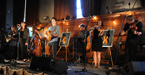 The Full English band at Cecil Sharp House
