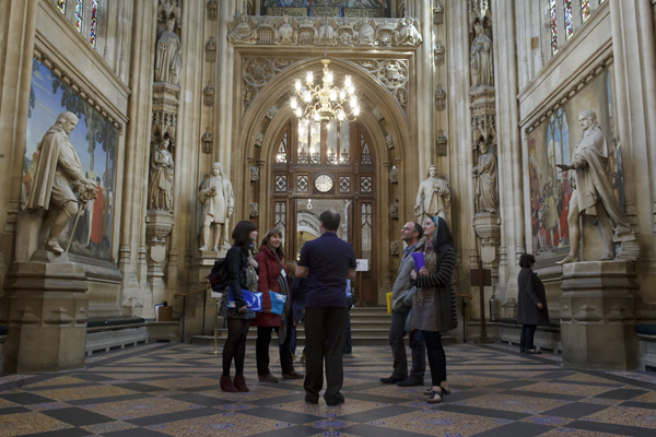The Sweet Liberties team at Parliament