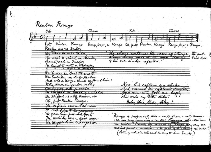 Rueben Ranzo Anne Geddes Gilchrist Papers