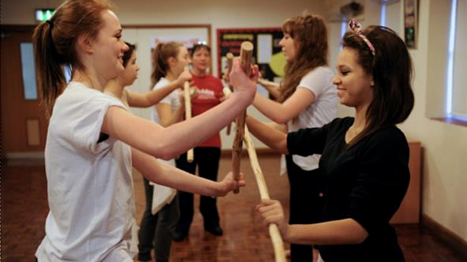 GCSE Dancers at Stantonbury Campus